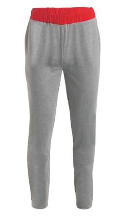 Buy cheap Plain Woven Polyester 95% Spandex 5% Sport Grey Knitted Pants from wholesalers