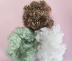 100% Regenerated Hollow Conjugated Siliconized Fiber , Polyester Hollowfibre 15D