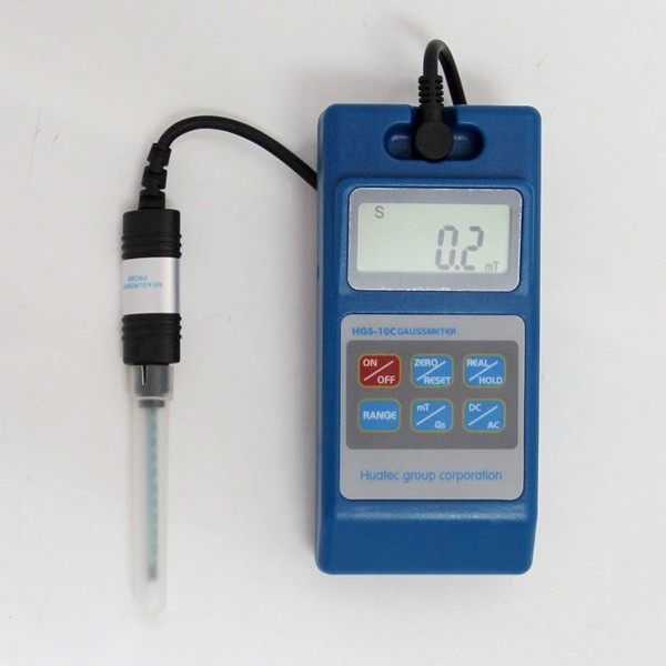 Popular Electronic Blue Hand Held HGS-10C Digital Gauss Meter