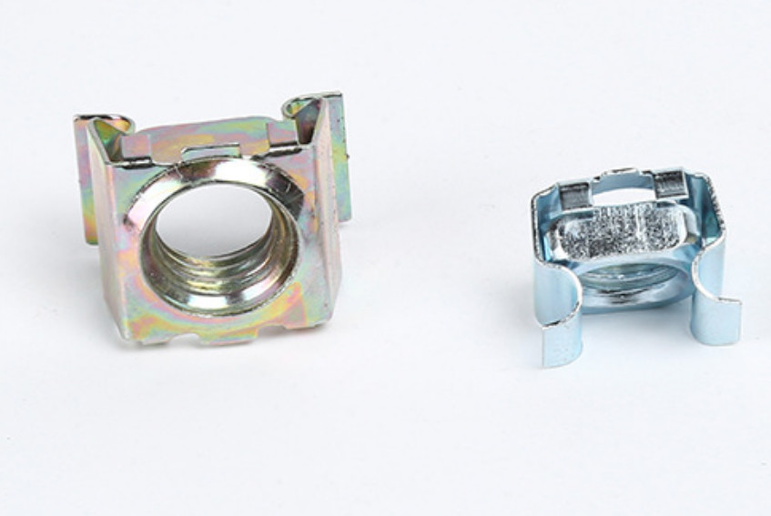 Zinc Plated M5 - M8 Cage Nuts Combination For Automotive Electronic Equipments