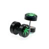 Buy cheap New Earings Fashion Jewelry Women's Ear Stud Barbell Piercing Punk Men Earrings Black from wholesalers