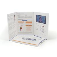Buy cheap Innovative video marketing product 7 inch videopak video brochure mailer with product