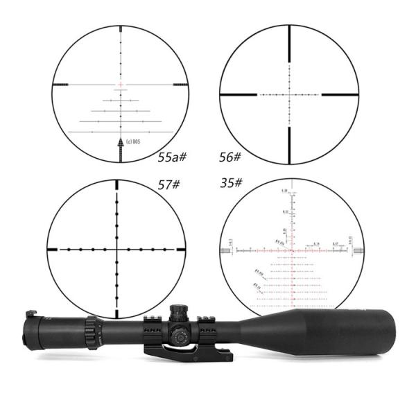 Quality Long Range Hunting Rifle Scopes 3-30x56 FFP Reticle Tactical Spotting Scope for sale