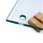 Acid Etched Clear Tempered Glass 10mm Window Replacement Golden Bronze