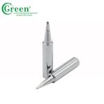 Silver Flat Soldering Stations Tips , T18 - D16 Soldering Iron Pointed Tip