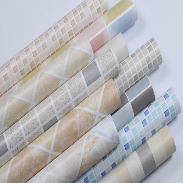 Buy cheap Self Aid Restroom Decor Art Self Adhesive Mosaic Tile Wallpaper Sticker from wholesalers