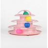 Buy cheap Interactive Funny Cat Track Toy , Cat Roller Toy Pink / White / Blue Color from wholesalers