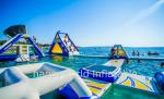 inflatable auqa slide, inflatable sea water park games, water park equipment,