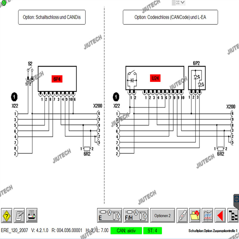 Ready to use Forklift Diagnostic tool JUDIT4 Jungheinrich Judit box Incado with CF19 laptop installed Jungheinrich judit