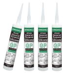 Buy cheap OEM ODM Black Translucent Silicone Sealant For Indoor Decoration Engineering from wholesalers