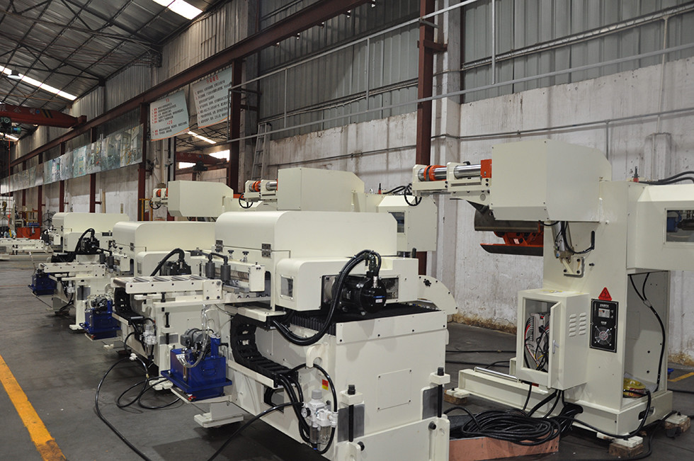 Auto Stamping Punching Machine 3 in 1 Feeder Straightener Rack Coil Handling Equipment