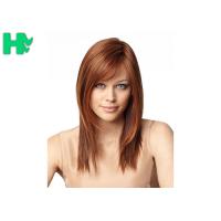 Buy cheap Red Color Synthetic Hair Wigs 16 inch None Lace Elegant Ladies Wigs product