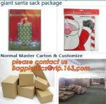 Christmas Designs Gift Bags Plastic Poly Bag Jumbo/Giant/XLarge with Tag,giant