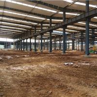 Buy cheap Painting / Hot Dip Galvanized Steel Structure Prefab Steel Building Manufacturer product