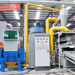 Food Beverage 2024 High Purity Copper Wire Granulator Waste Communication Line