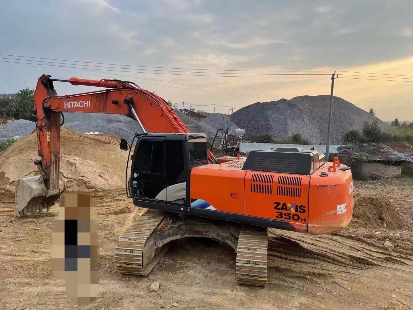 33.5 Ton Ready For Work And Experienced Used Japan Imported Hitachi ZX 350H-5G In A Good Condition