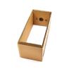 Buy cheap Corrugated Paper Simple Red Wine Box With Portable Rope Rigid Gift Boxes from wholesalers
