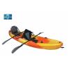 Buy cheap Plastic Tandem Kayak Double Sit On Top 2+1 Family Boat For Fishing 370*87*33cm Size from wholesalers