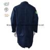 Buy cheap 180gsm Navy Blue Flame Retardant Long Style Frc Jacket Workwear/ Fire Retardant Lab Research Institution Coat from wholesalers