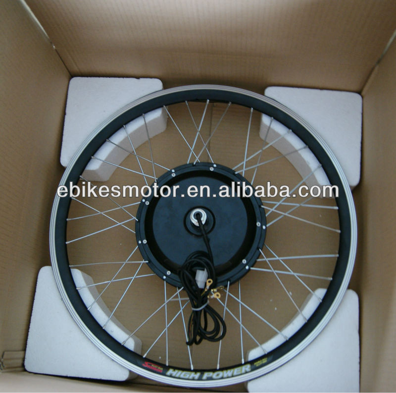 China origin 1500w 48v/60v/72v brushless motor bike kit