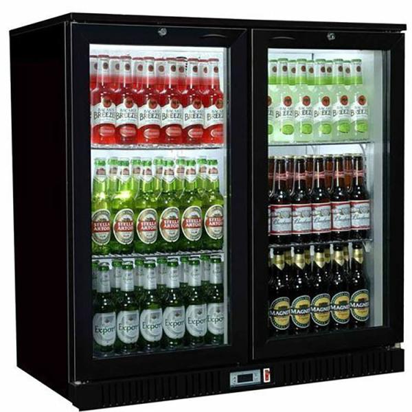 Buy cheap 208L Shallow Depth 2 Swing Door Underbar Cooler For Restaurant 190W from wholesalers