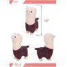 Buy cheap Alpaca wool toy, alpaca stuffed animal large 18 "doll plush throw pillow, soft fluffy cushion super Christmas Valentine' from wholesalers