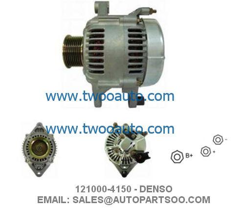 Buy cheap 121000-4130 121000-4150 - DENSO Alternator 12V 120A Alternadores from wholesalers