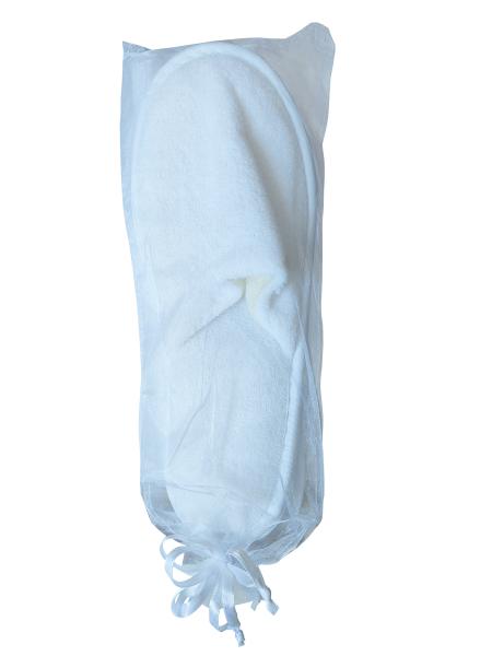 Buy cheap Premium Terry Hotel Room Slippers Disposable Spa Slippers With Mesh Bag from wholesalers