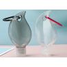 Buy cheap Leaf shape Empty Keychain Travel Hand Sanitizer Bottle 50ML from wholesalers