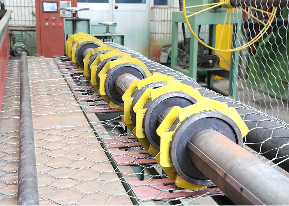 4000mm 25RPM Gabion Wire Mesh Straightening Machine