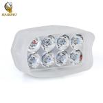 8 LED 12V Plastic White Casing Mutiple Color For Motorcycle LED Headlights