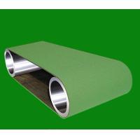 Buy cheap 1.6mm Thickness PVC Conveyor Belt Diamond Top Baggage Conveyor Belt Green Black product