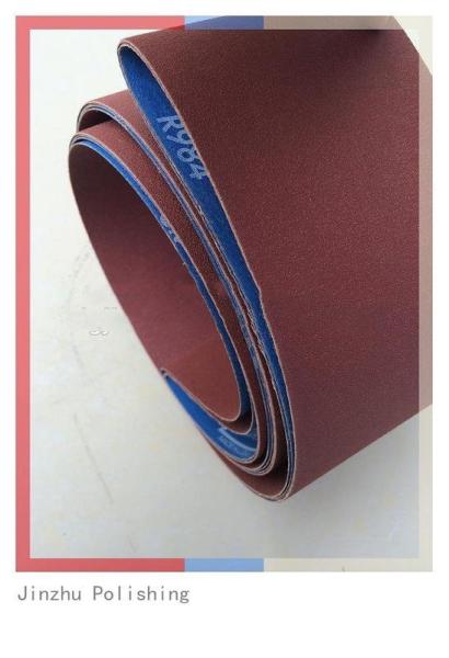Buy cheap Low Noise Custom Sanding Belts , Abrasive Cloth Belt With Small Dust from wholesalers
