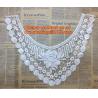 Buy cheap Lovely 3D Crochet Doily Clothing Accessaries Round Motif Doilies Flowers Appliques Boutiqu from wholesalers