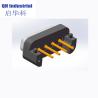 Buy cheap 4Pin 2.54mm Pitch Male Female 2.5Amp 550gf Magnetic Pogo Pin Charger Connector from wholesalers