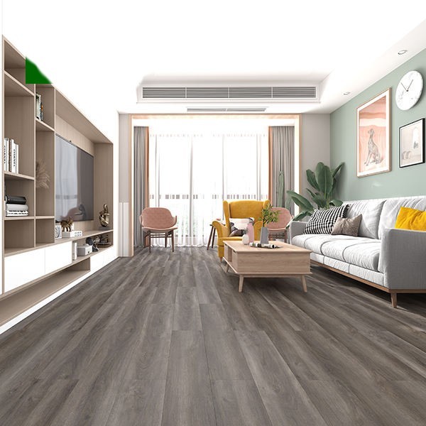 Wooden Looking Stone Plastic Composite Vinyl Flooring Spc Plastic Flooring 4.2mm