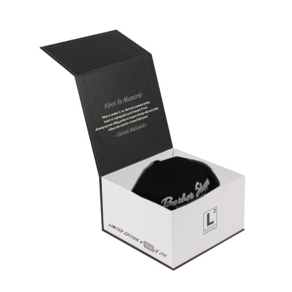 Buy cheap Hot Stamp Apparel Paper Box Hard Cardboard Baseball Cap Gift Box Fashionable from wholesalers