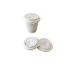 Buy cheap paper coffee cup lid 80mm biodegradable for 8oz takeout drink, sugarcane pulp, durable, disposable from wholesalers