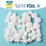 Comfortable Absorbent Cotton Balls , Organic Cotton Balls 0.3g - 9g
