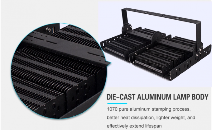 Energy Saving Modular Outdoor LED Flood Light Fashionable Style For Tennis Court