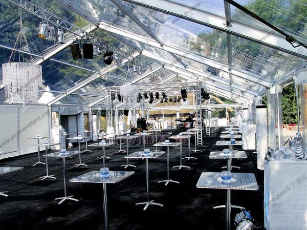 Buy cheap A Shape Aluminum Frame Wedding Event Tents Church Banquet White PVC Fabric from wholesalers