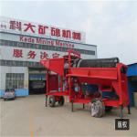 400tph skid base gold recovery machine industrial gold mining equipment