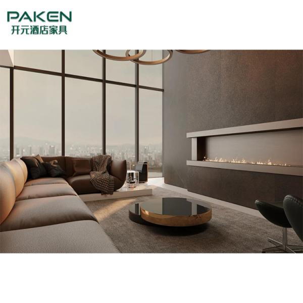 Elegant And Peaceful Style Customize Modern Villa Furniture Living Room