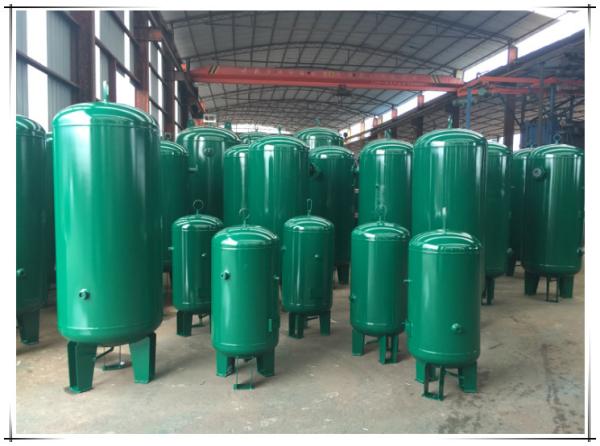 Buy cheap ASME Approved Vertical Vacuum Receiver Tank Pressure Vessel For Screw Compressor from wholesalers