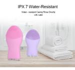 Portable Mini Electric Silicone Facial Cleanser Waterproof Ipx7