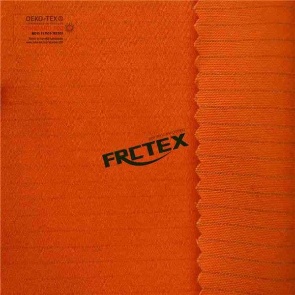 Buy cheap Orange Light Weight Frc 220gsm Anti Static Fabric from wholesalers