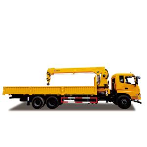 Buy cheap Dongfeng 6x4 New Cargo Truck with 12 ton Truck Mounted Crane for Construction from wholesalers