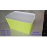 Buy cheap Yellow Plastic Storage Containers With Lids / Large Plastic Storage Bins from wholesalers