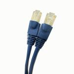 Violet 510mm Network Communication Cable Wire Harness Connectors 8 Pins 083