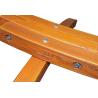 Buy cheap Double Person Larch Wood Swing Hammock Polyester Shade Holiday Leisure from wholesalers